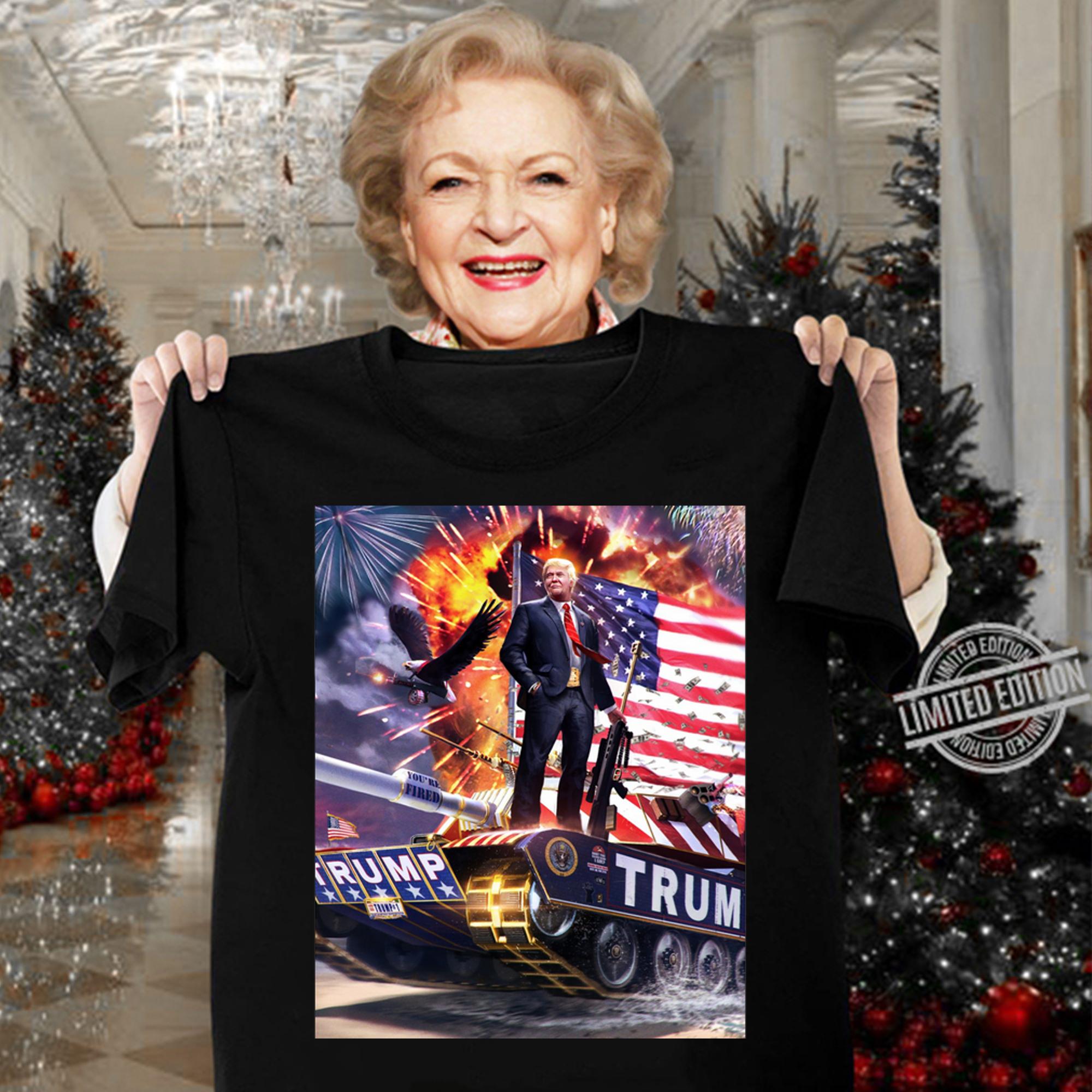Donald Trump Gold Plated tank t-shirt woman shirt