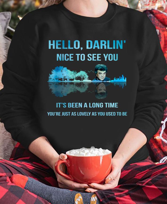 Premium Conway Twitty Hello Darlin’ Nice To See You Guitar Lake t-shirt sweatshirt