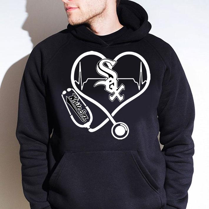 Chicago White Sox Heartbeat Nurse Stethoscope t-shirt hoodie