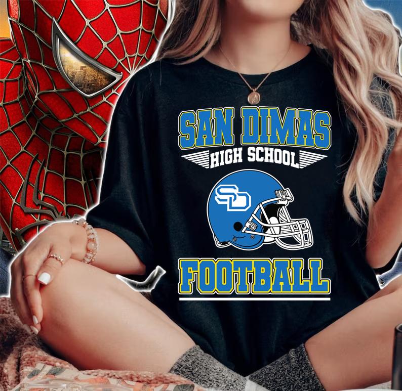 San Dimas High School Football t-shirt woman shirt