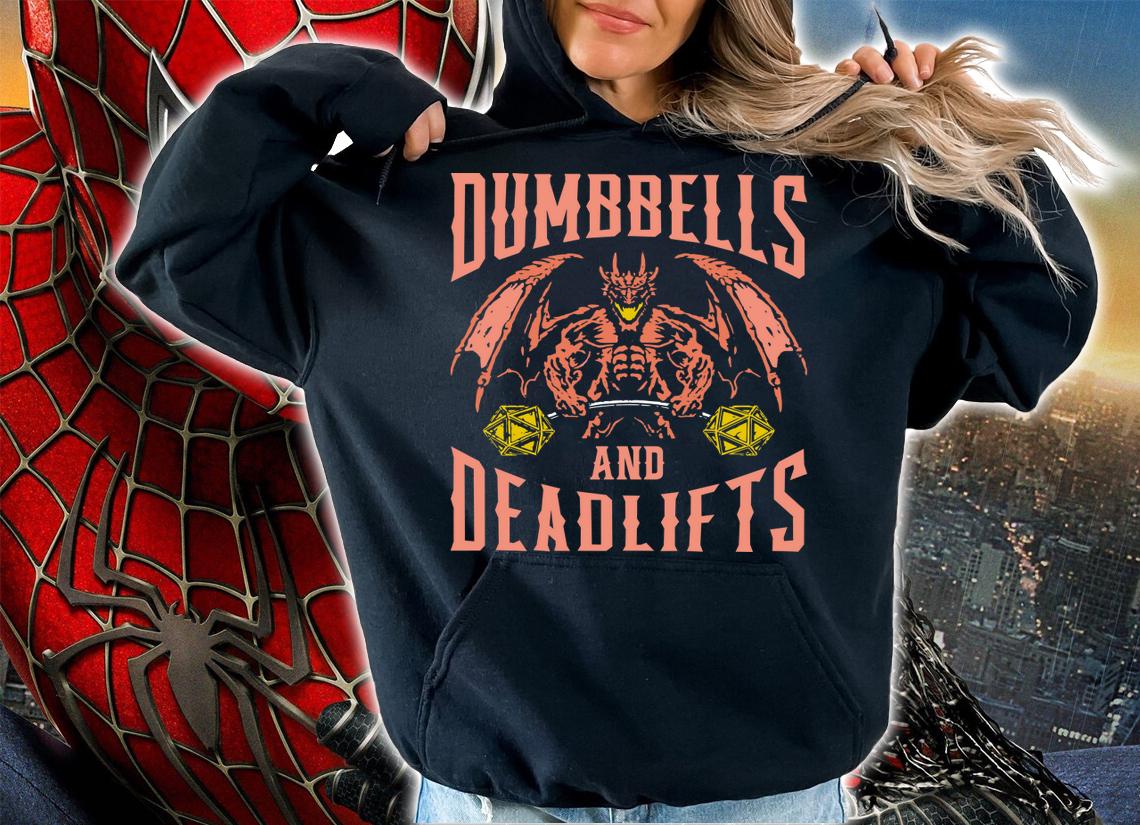 Dragon Dumbbells And Deadlifts t-shirt hoodie