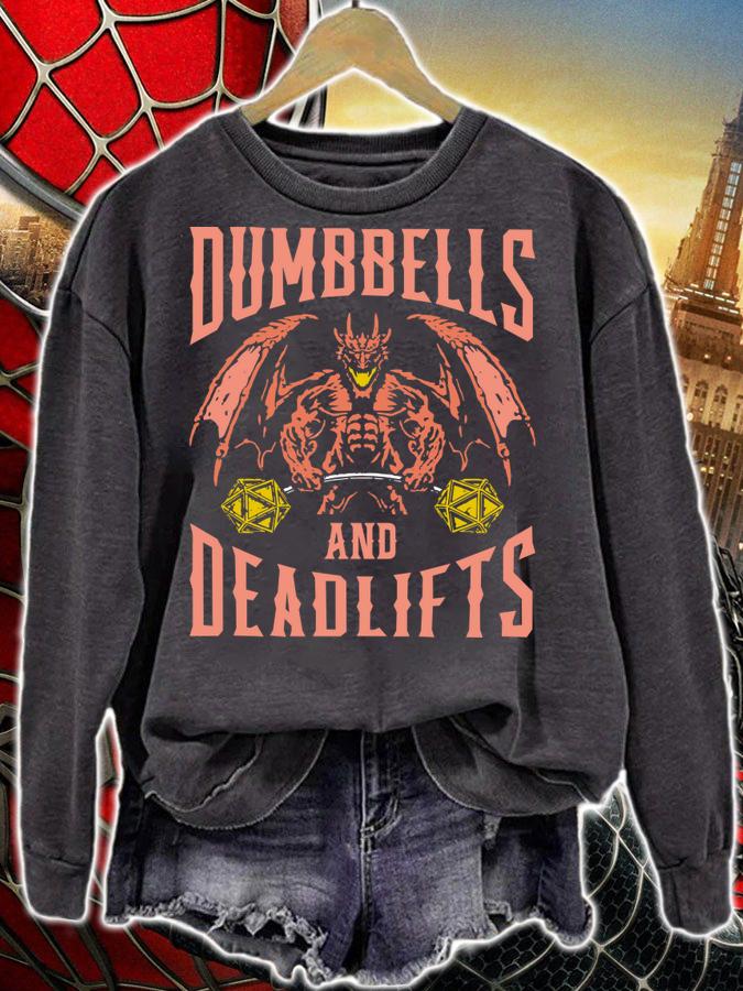Dragon Dumbbells And Deadlifts t-shirt sweatshirt