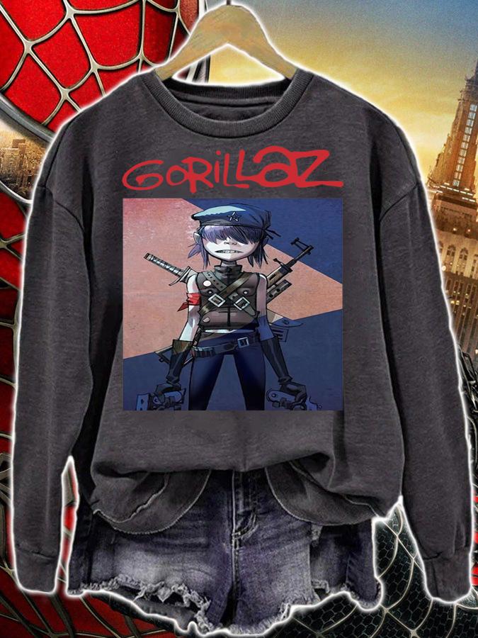 Timothee Chalamet Gorillaz t-shirt sweatshirt