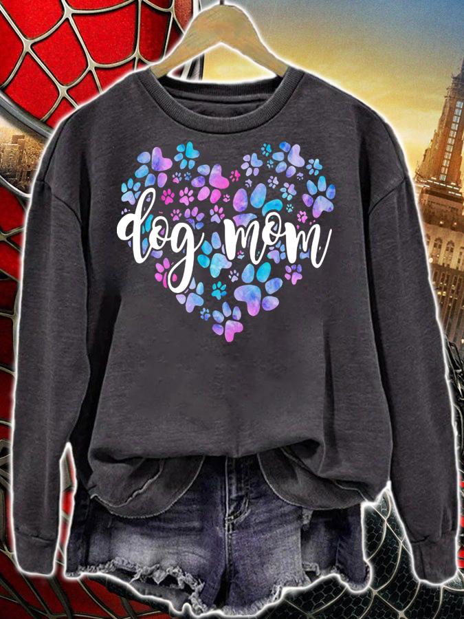 Official Dog Mom Heart t-shirt sweatshirt