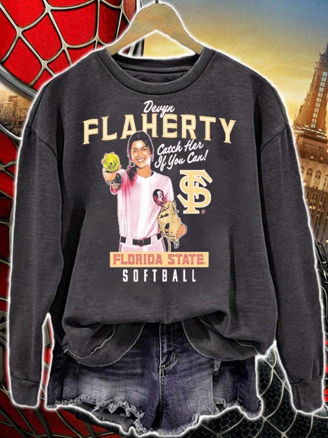 Devyn Flaherty Catch Her If You Can Florida Softball t-shirt sweatshirt