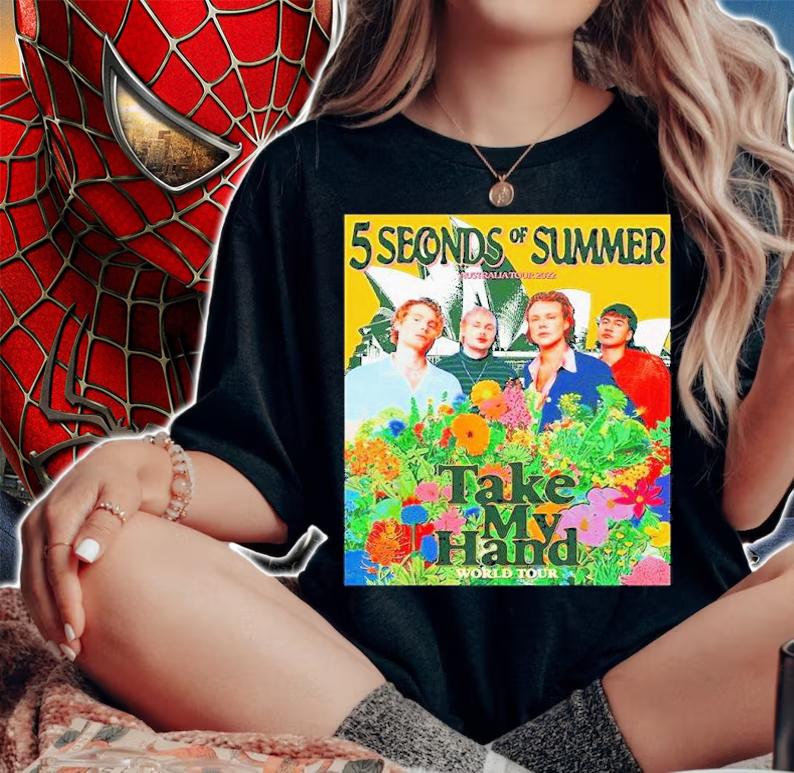 5 Seconds Of Summer Australia 2022 Shirt t-shirt woman shirt