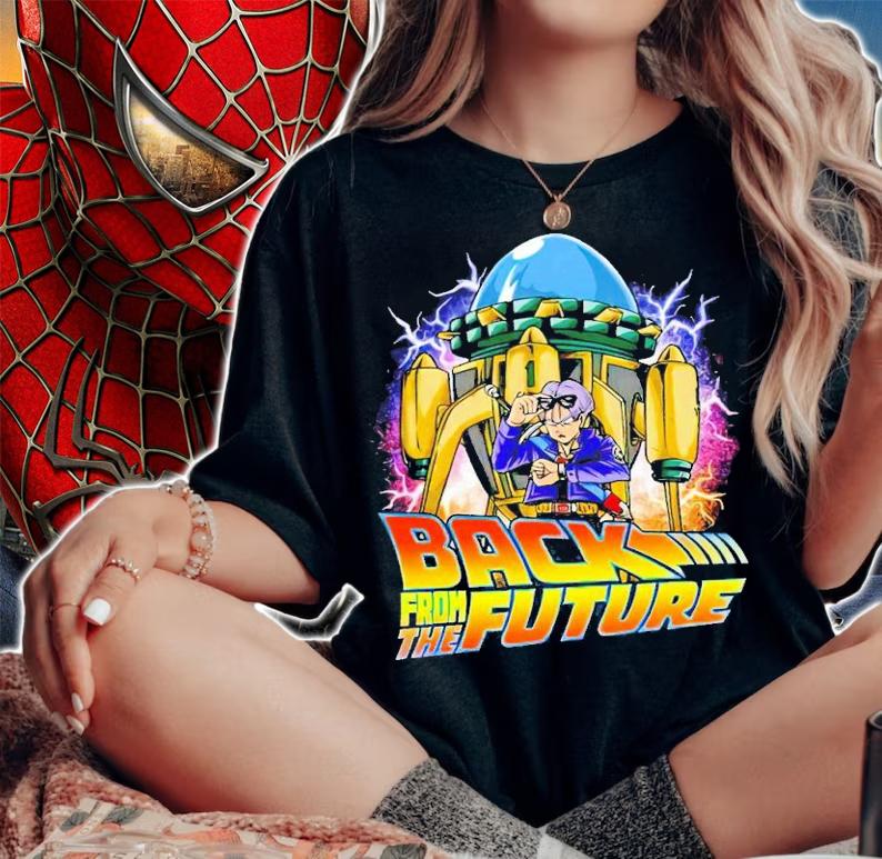 Anime And Manga Back from the future shirt t-shirt woman shirt