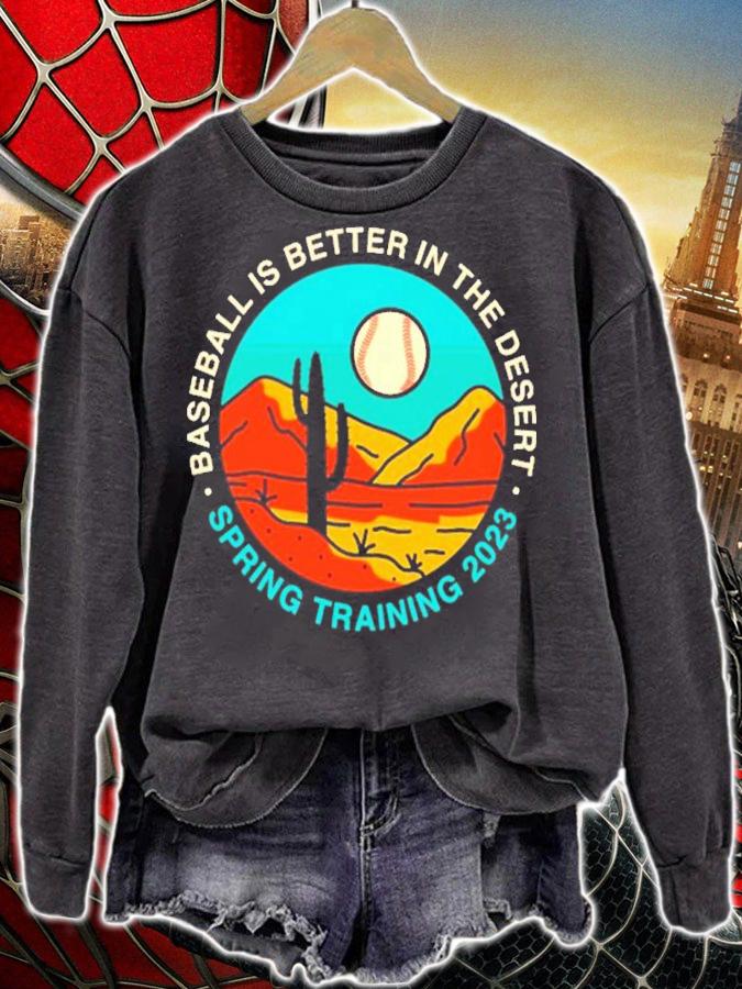 Baseball Is Better In The Desert Spring Training 2023 Retro Shirt t-shirt sweatshirt