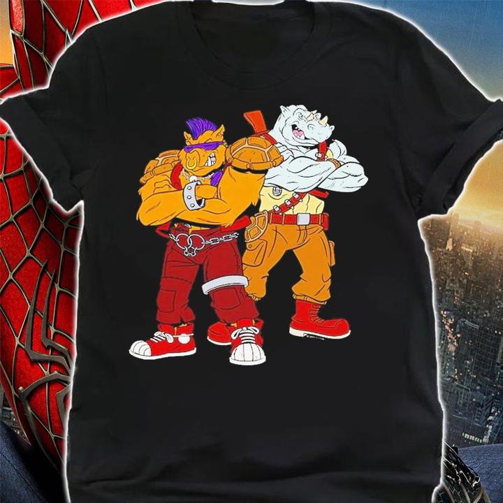 Bebop and Rocksteady Teenage Mutant Ninja Turtles shirt t-shirt shirt