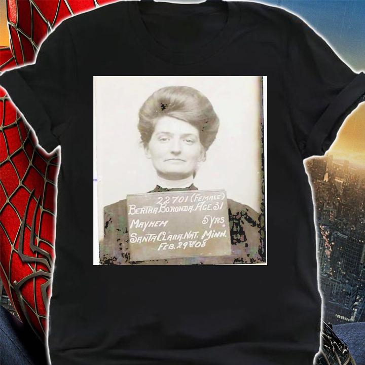 Bertha Boronda Mayhem Santa Clara Nat Minn Shirt t-shirt shirt