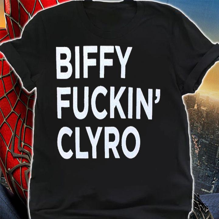 Biffy Fuckin' Clyro Shirt t-shirt shirt