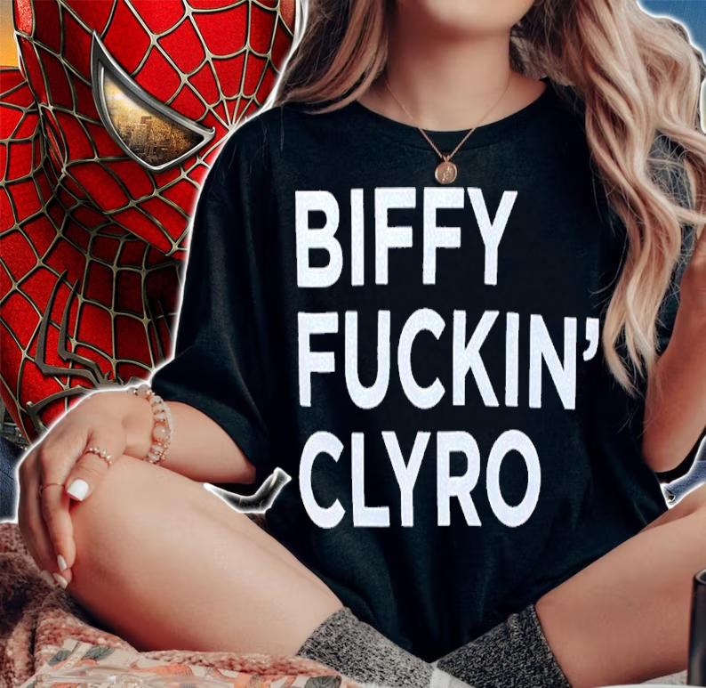 Biffy Fuckin' Clyro Shirt t-shirt woman shirt