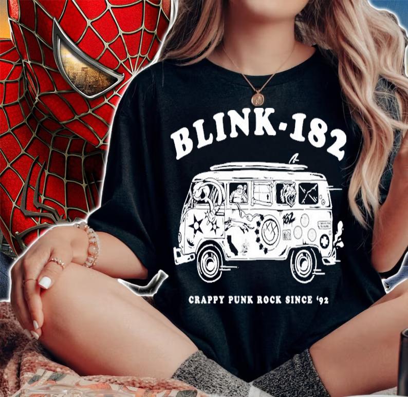 Blink 182 Crappy Punk Rock '92 Shirt t-shirt woman shirt