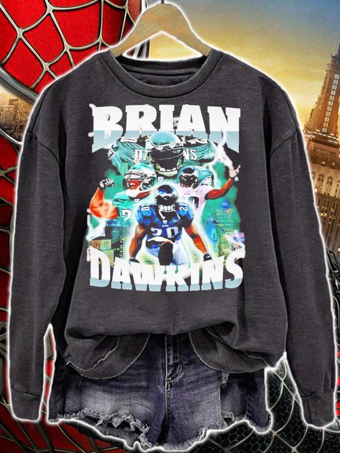 Brian Dawkins 90s Style Bootleg Rap Philadelphia Football NFL Legend Shirt t-shirt sweatshirt