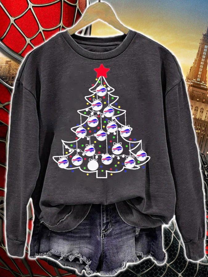 Buffalo Bills Christmas tree 2022 shirt t-shirt sweatshirt