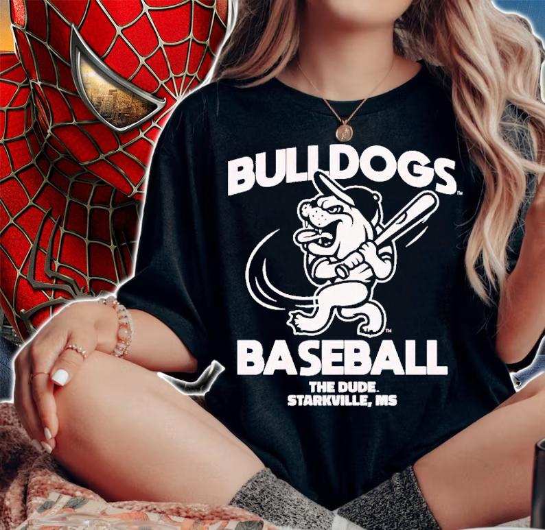 Bulldogs Baseball at The Dude shirt t-shirt woman shirt