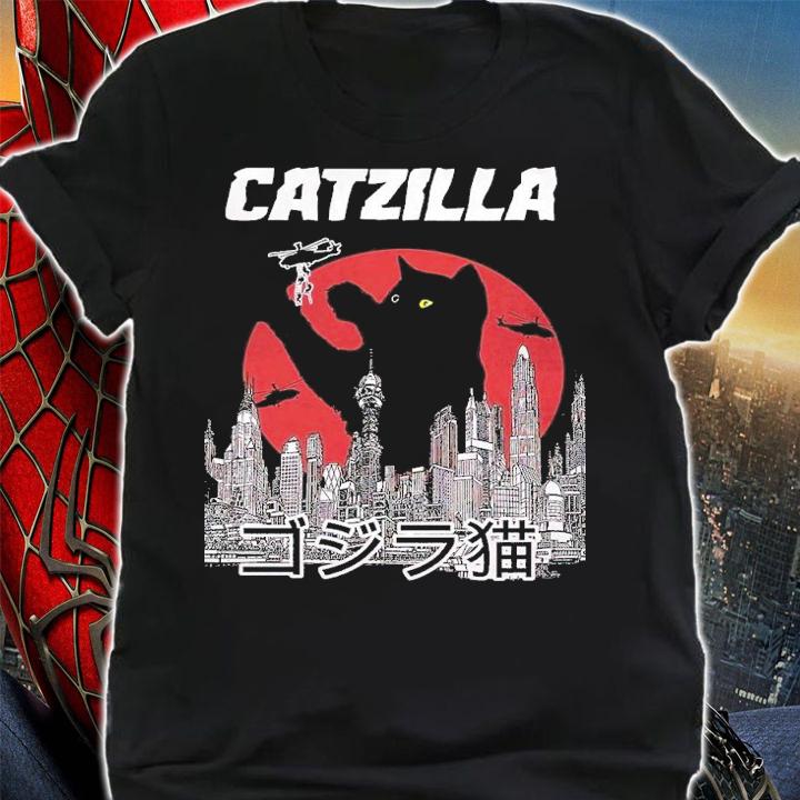 Catzilla vintage shirt t-shirt shirt
