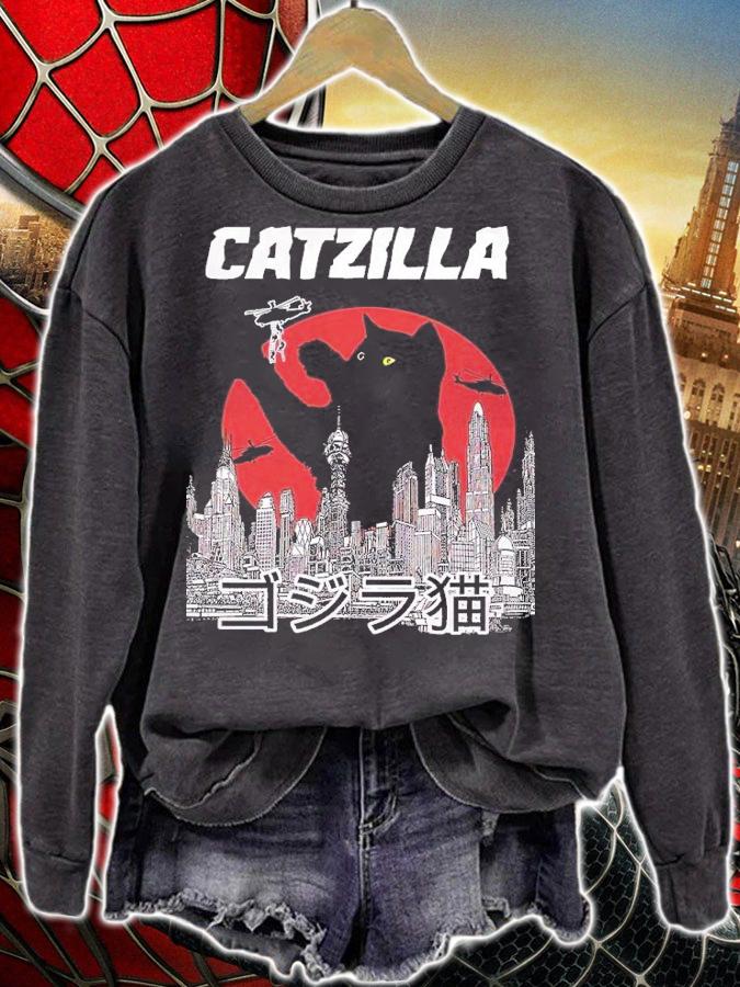 Catzilla vintage shirt t-shirt sweatshirt