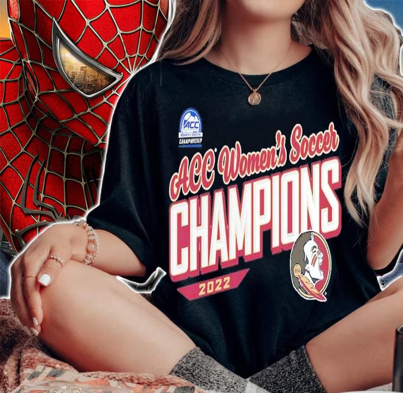 Florida State Seminoles 2022 ACC Women's Soccer Conference Tournament Champions shirt t-shirt woman shirt