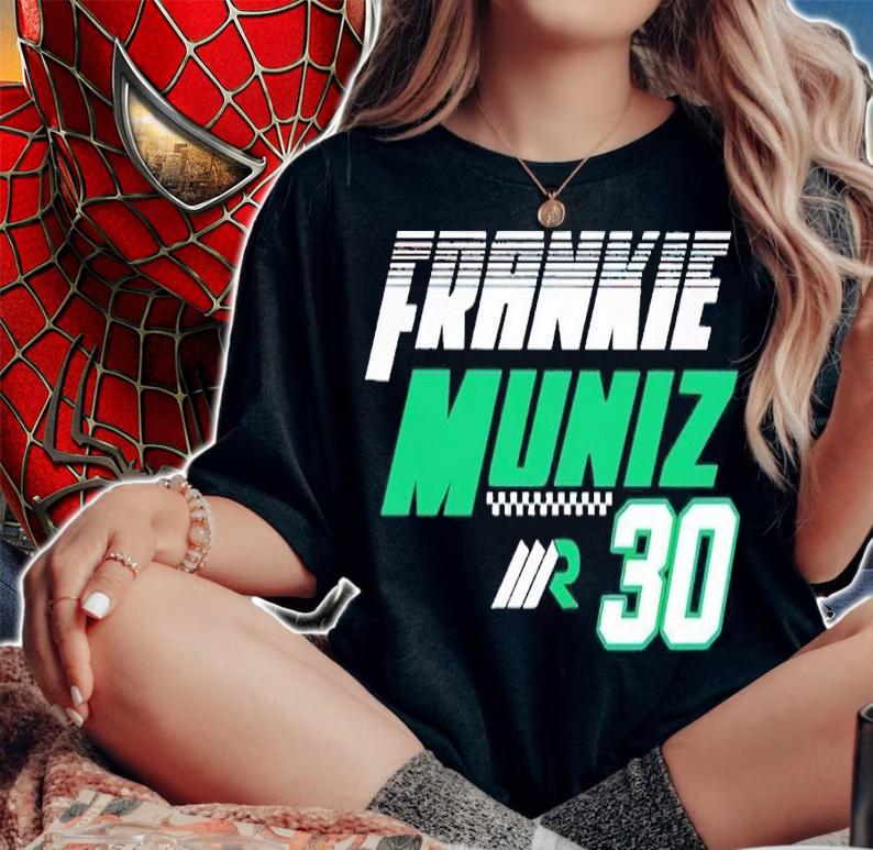 Frankie Muniz 30 Logo shirt t-shirt woman shirt