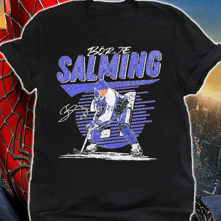 Funny borje Salming Toronto Comet Hockey Shirt t-shirt shirt