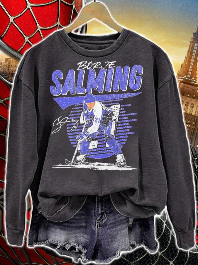 Funny borje Salming Toronto Comet Hockey Shirt t-shirt sweatshirt