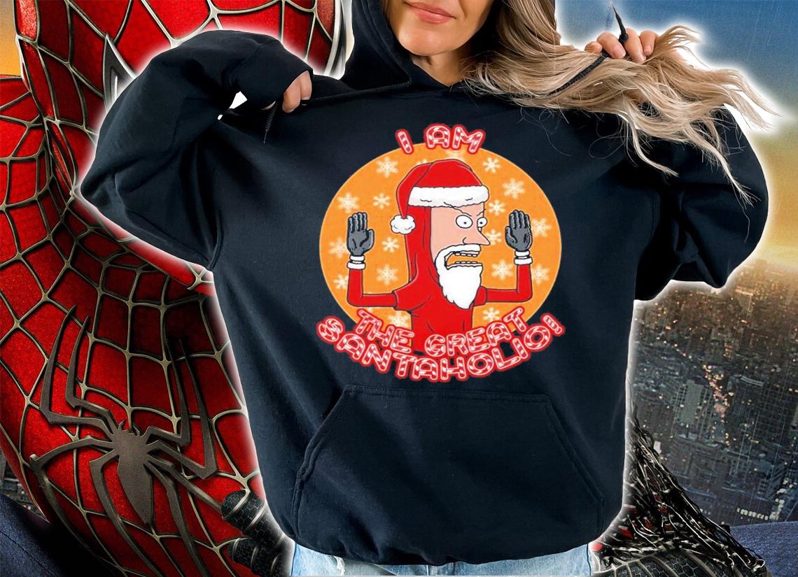 I Am The Great Santaholio Beavis And Butthead Shirt t-shirt hoodie