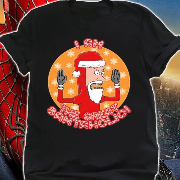 I Am The Great Santaholio Beavis And Butthead Shirt t-shirt shirt