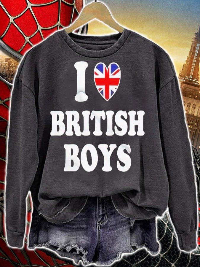 I love British boys shirt t-shirt sweatshirt