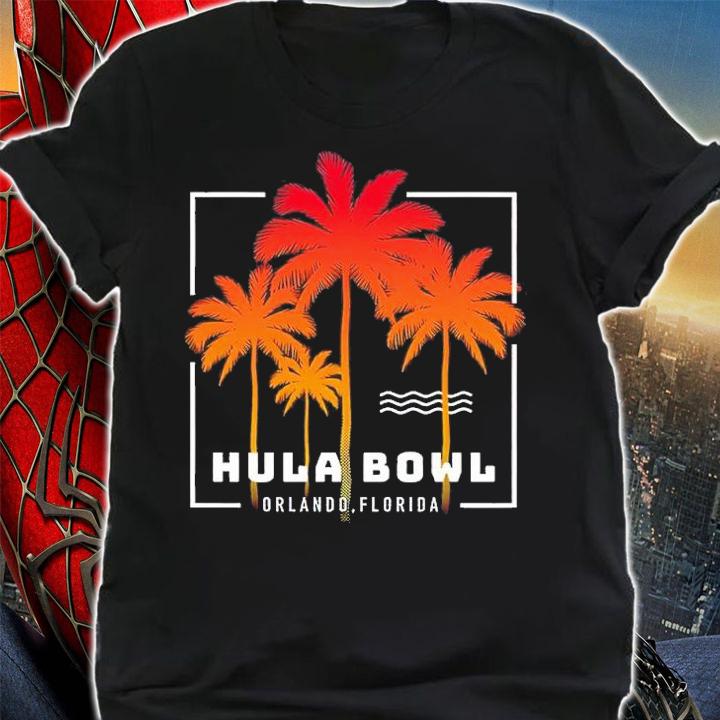 Hula Bowl Miami Palm shirt t-shirt shirt