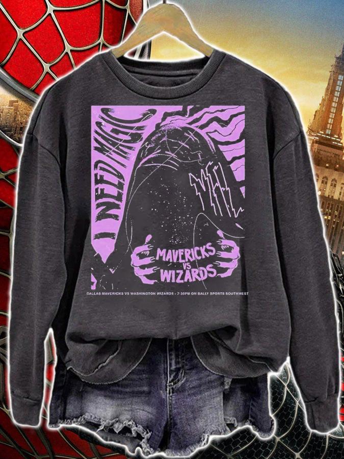 I need magic Mavericks vs Wizards shirt t-shirt sweatshirt