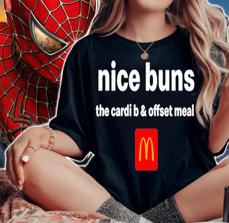 McDonalds Nice Buns The Cardi B And Offset Meal Shirt t-shirt woman shirt