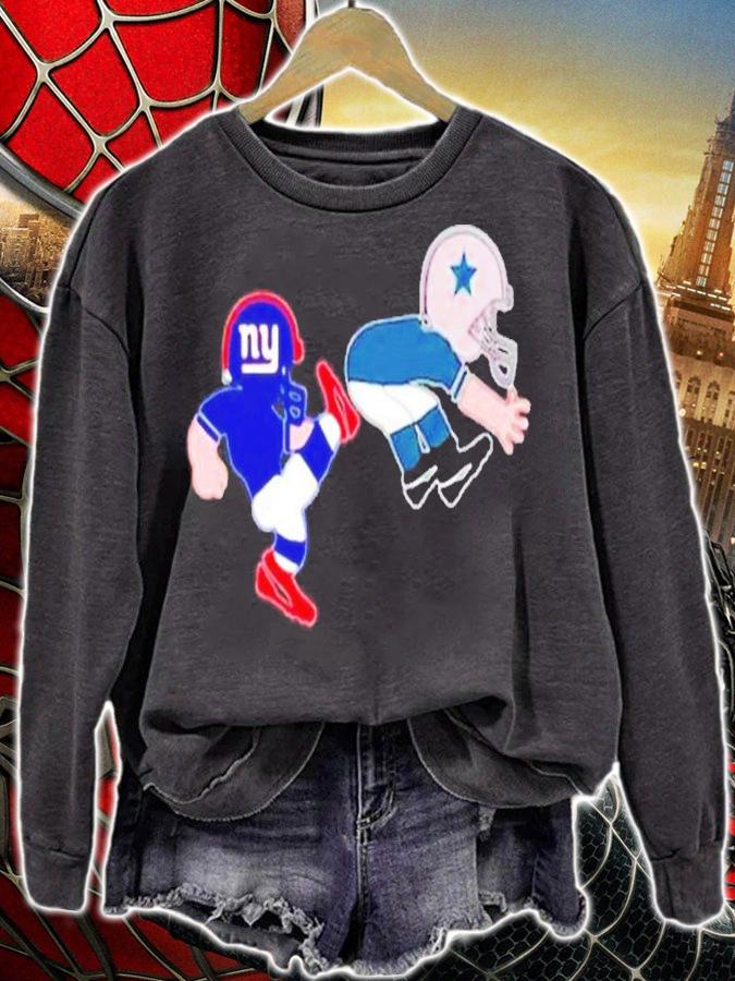 New York Giants Kick Ass Dallas Cowboys Shirt t-shirt sweatshirt