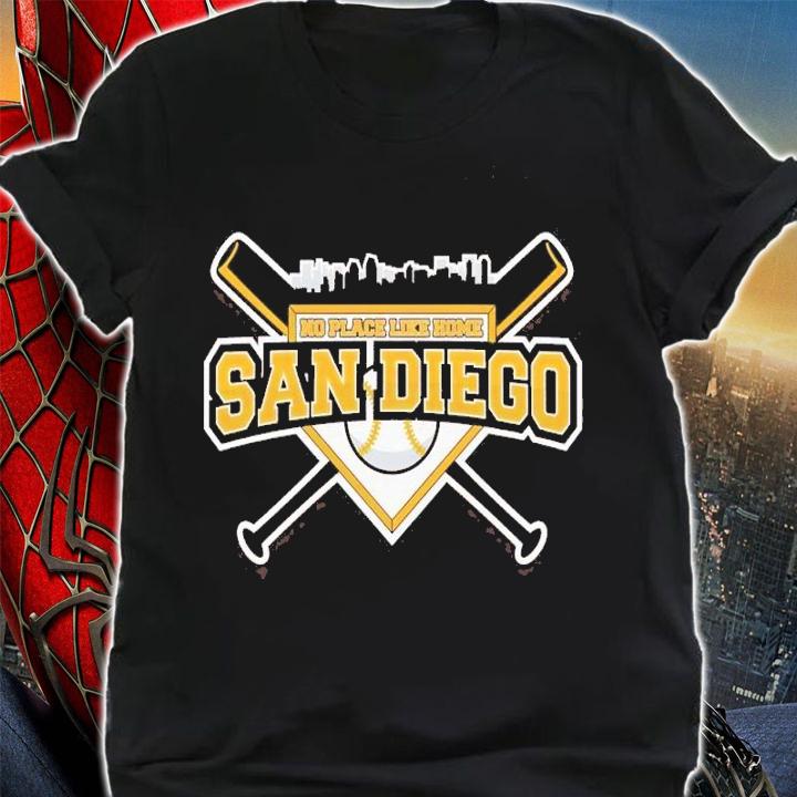 No Place Like Home San Diego Baseball shirt t-shirt shirt