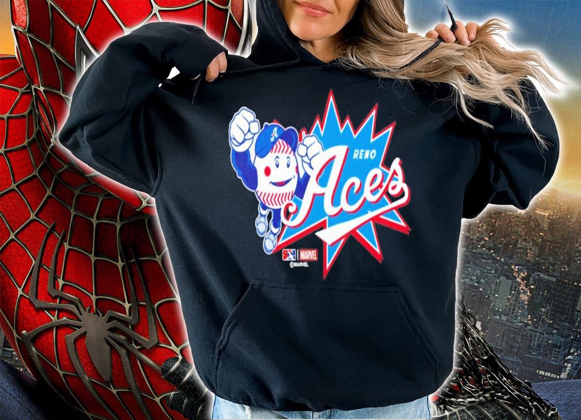 Milb Reno Aces Marvel's Defenders Of The Diamond T-Shirt t-shirt hoodie