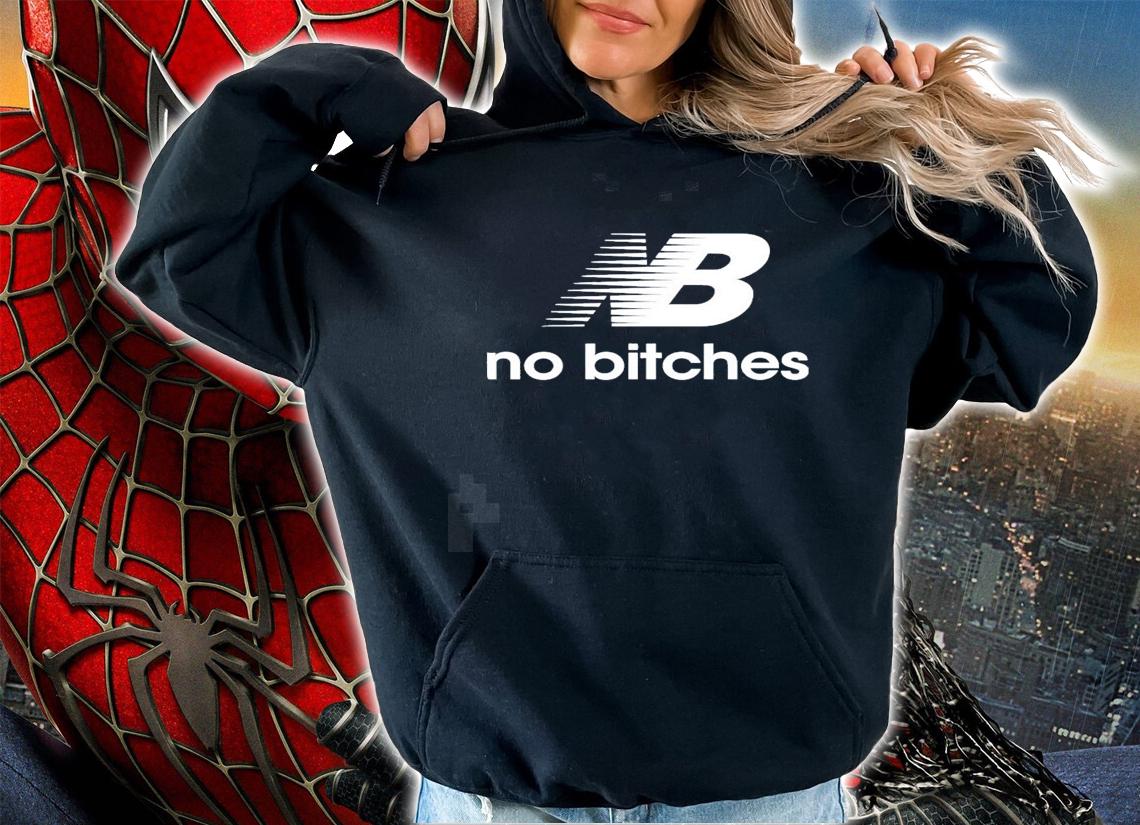 NB No Bitches logo new shirt t-shirt