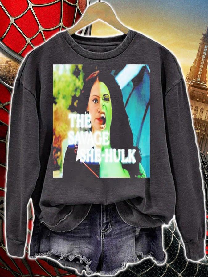 Vintage The Savage She-Hulk shirt t-shirt