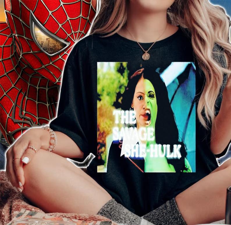 Vintage The Savage She-Hulk shirt t-shirt