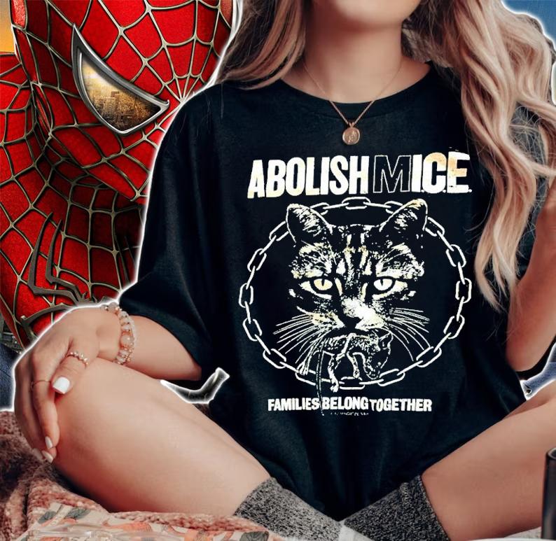 Cat Magic Punks Abolish Mice Families Belong Together shirt t-shirt