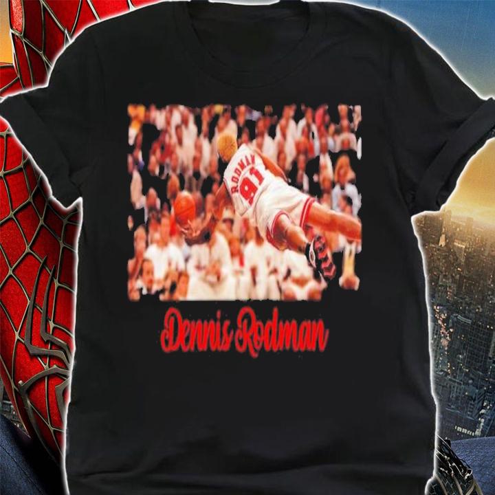 Dennis Rodman Saves The Ball Shirt t-shirt