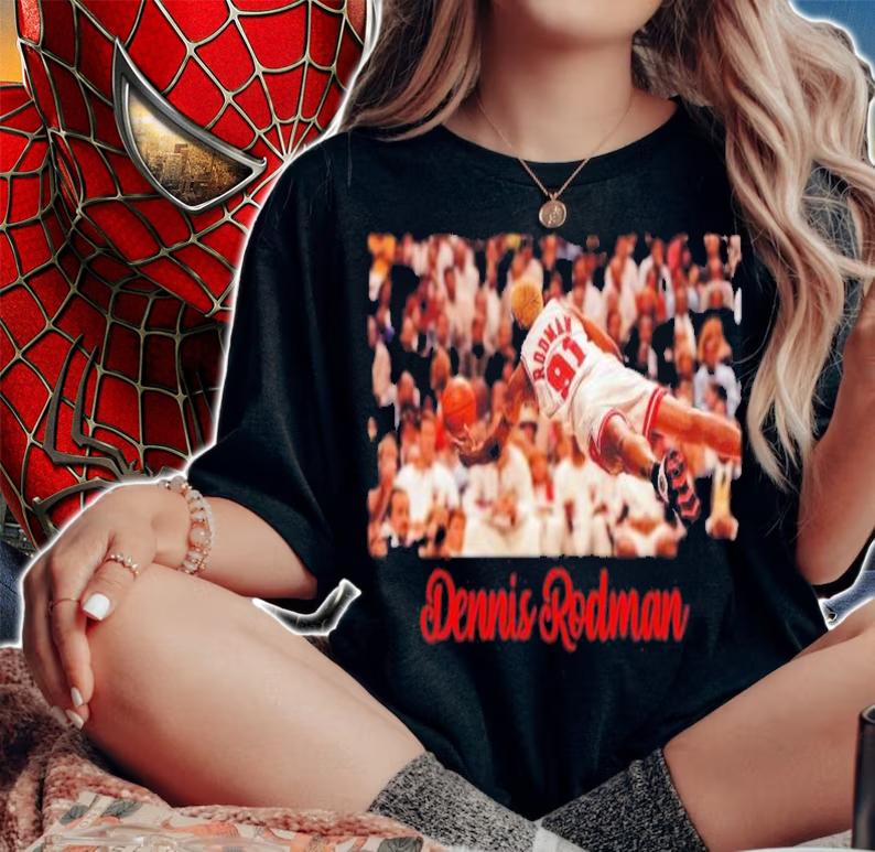 Dennis Rodman Saves The Ball Shirt t-shirt