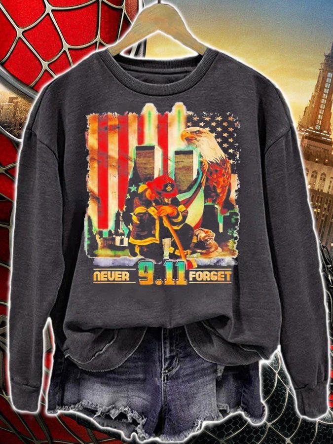 Patriot 911 Day We Will Never Forget Vintage T-Shirt t-shirt sweatshirt