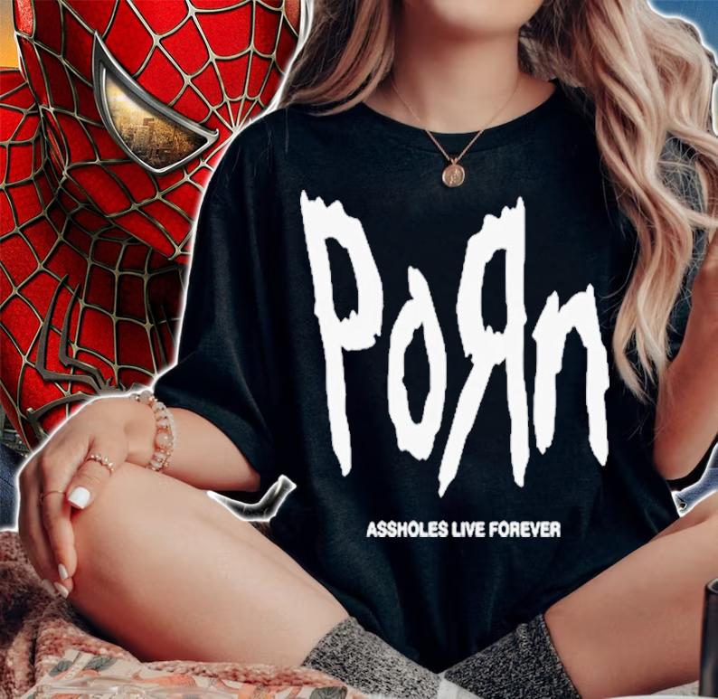 Torn Porn Logo Parody shirt t-shirt