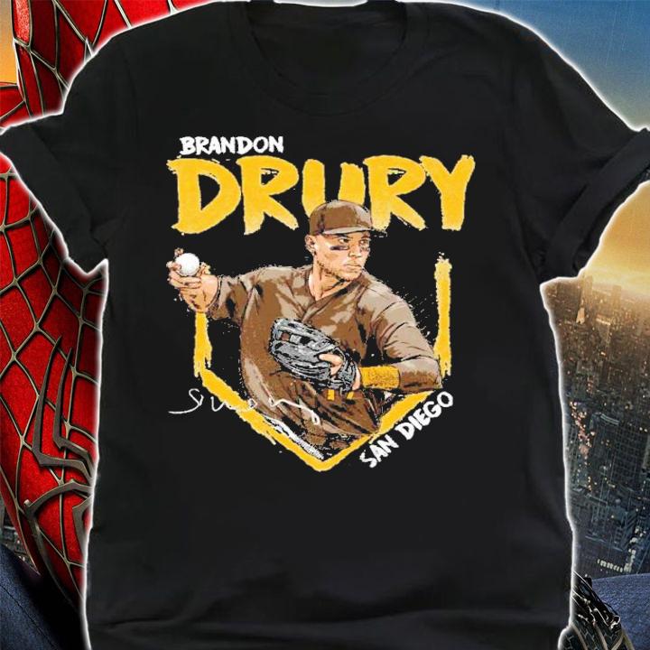 Brandon Drury San Diego Baseball Signature Shirt t-shirt