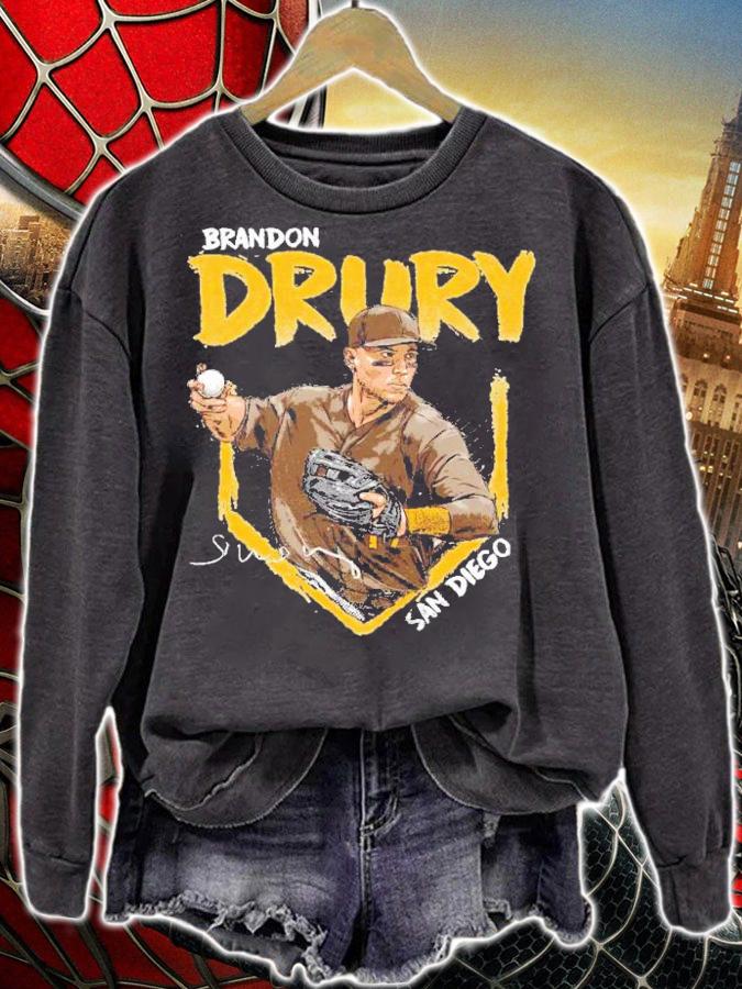 Brandon Drury San Diego Baseball Signature Shirt t-shirt