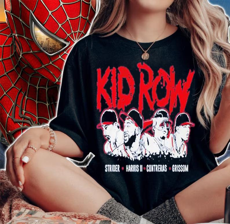 Kid Row Atlanta Strider Harris II Contreras Grissom Shirt t-shirt