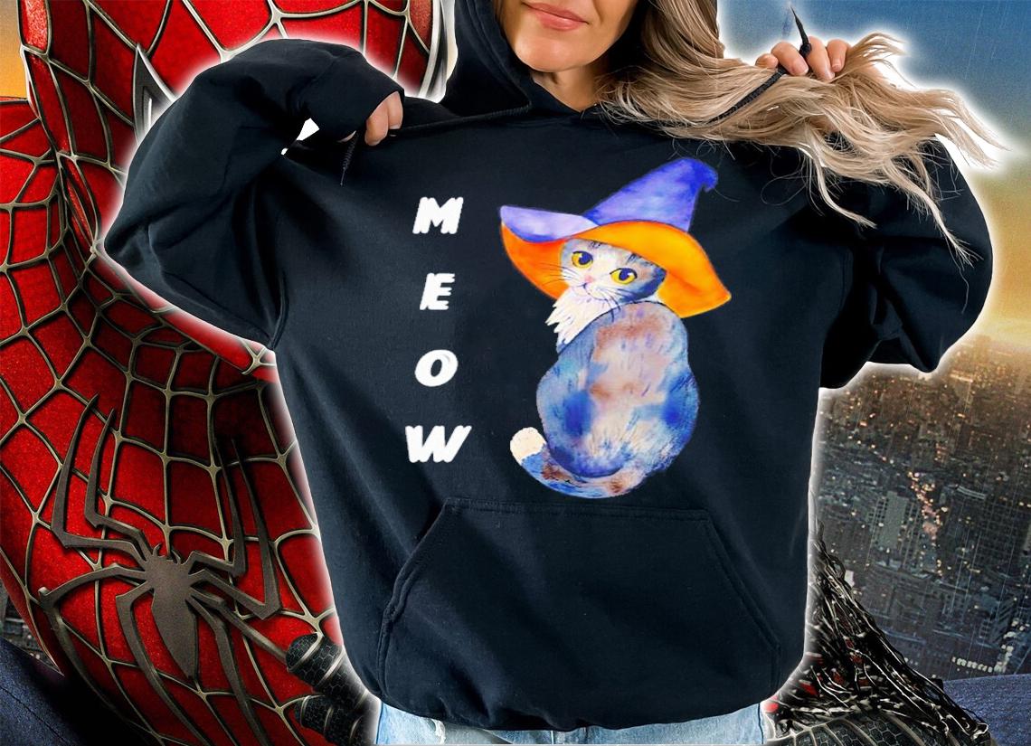 Meow Twwt Meow Kitty Cat Cap T-Shirt t-shirt