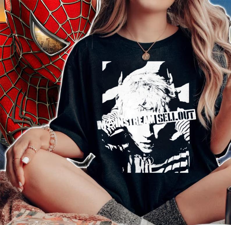 Machine Gun Kelly Wavy Portrait Shirt t-shirt