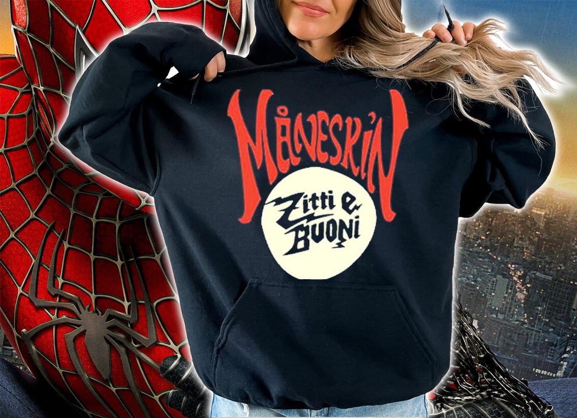 Maneskin Zitti E Buoni shirt t-shirt hoodie