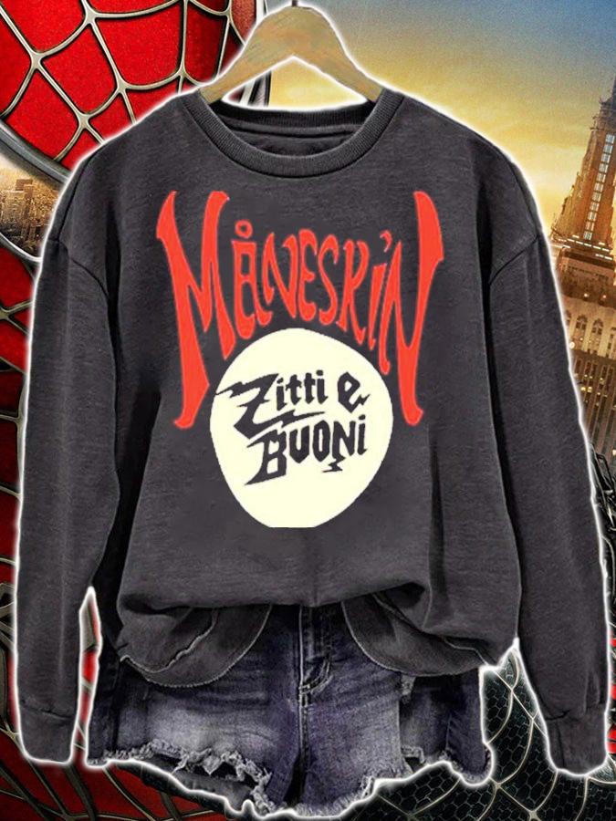 Maneskin Zitti E Buoni shirt t-shirt sweatshirt